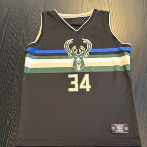 NBA Black and Green Kids Jersey